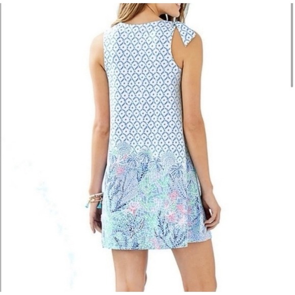 LILLY PULITZER Luella Swing Dress in Sea la Vie Size XS summer Beach tropical - Picture 2 of 9